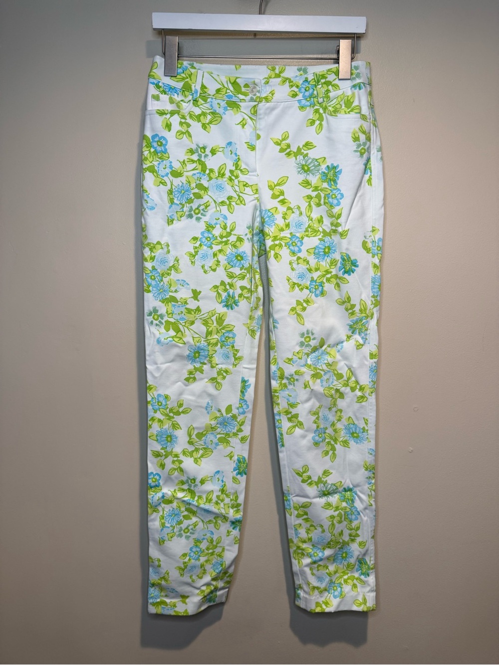 J. McLaughlin Dixie Floral print slim pants size 4 ? - Picture 4 of 8
